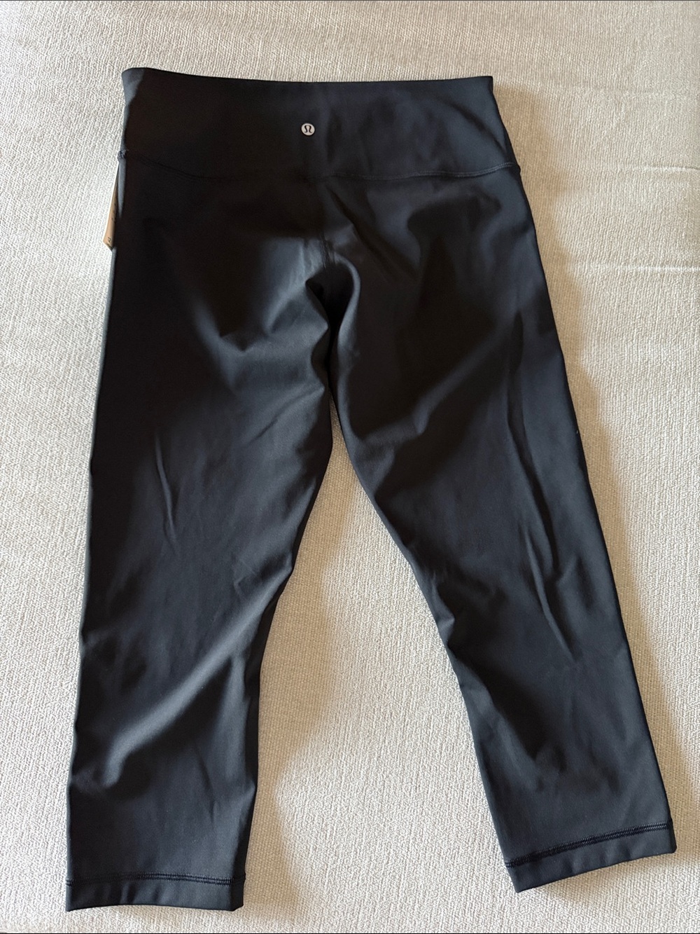 NWT Lululemon Wunder Under High-Rise Crop 21" Luxtreme Black - Size 12